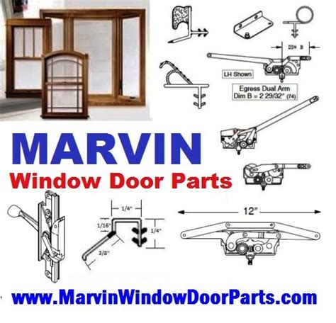 marvin casemaster casement window parts truth entrygard cranks operators  models