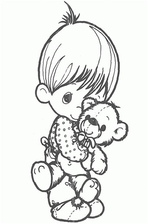 printable precious moments coloring pages coloring home