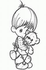 Precious Moments Coloring Pages Drawing Printable Color Kids Nativity Time Angel Print Stuffed Animal Pre Children Worksheets Cute Clipart Popular sketch template