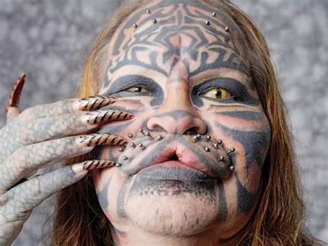 read about these people who underwent extreme body modification to look