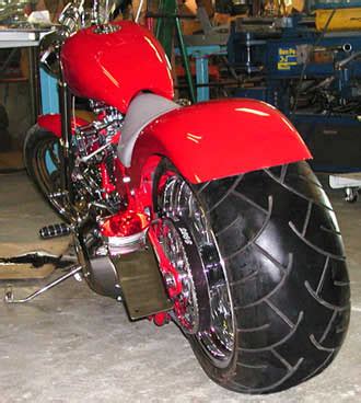 wide tire kit fits harley softail