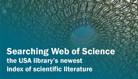 searching   web  science index university  st augustine  health sciences library