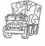 Coloring Pages Hummer Getcolorings Vehicles Army sketch template