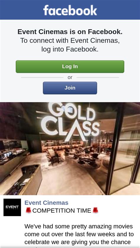 event cinemas coomera win a double pass to gold class