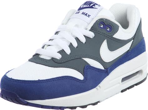 nike air max  youth gs shoes blue grey white