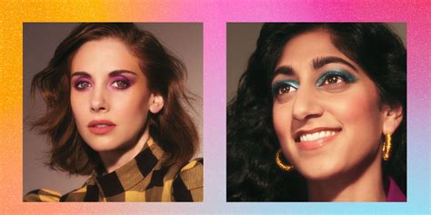 the coolest 80s makeup ideas modeled by the stars of glow glamour