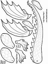 Dragon Puppet Coloring Paper Printable Crafts Moveable Large Craft Pages Pattern Kids Puppets Templates Patterns Pheemcfaddell Bag Chinese Cardboard Wings sketch template