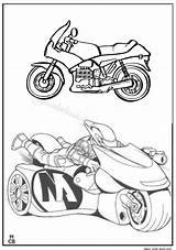 Coloring Pages Getdrawings Motor sketch template