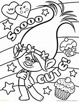 Coloring Pages Dreamworks Getcolorings Trolls sketch template