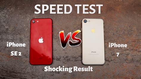 Iphone Se 2020 Vs Iphone 7 Speed Test Shocking Result Youtube