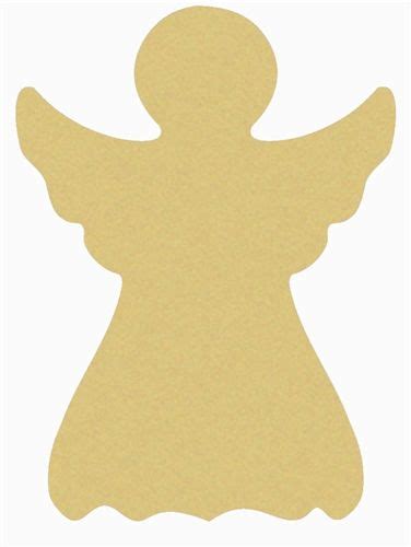 christmas angel unfinished cutout wooden shape paintable diy craft