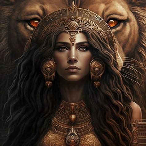Госпожа Сехмет египетская богиня ярости магии и медицины Egyptian
