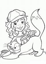 Holly Hobbie Coloring Pages Hobby Coloringpages1001 Book sketch template