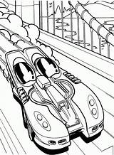 Coloring Pages Hotwheels Wheels Hot Car Popular Fastest sketch template