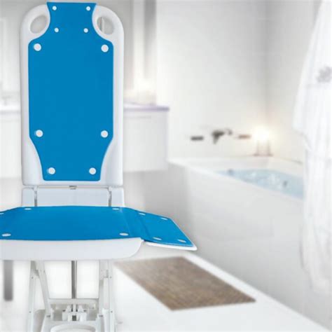 bad lift galapagos blauw elektrische badstoel comfort badlift