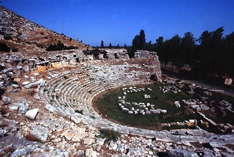 lymia finike turkey theatres amphitheatres stadiums odeons ancient