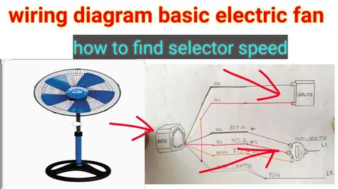 electric fan motor wiring diagram fan motor speed diagram wires locate easily