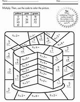 Multiplication Number Coloring Bestcoloringpagesforkids sketch template