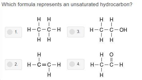 formula represents  unsaturated hydrocarbon brainlyin