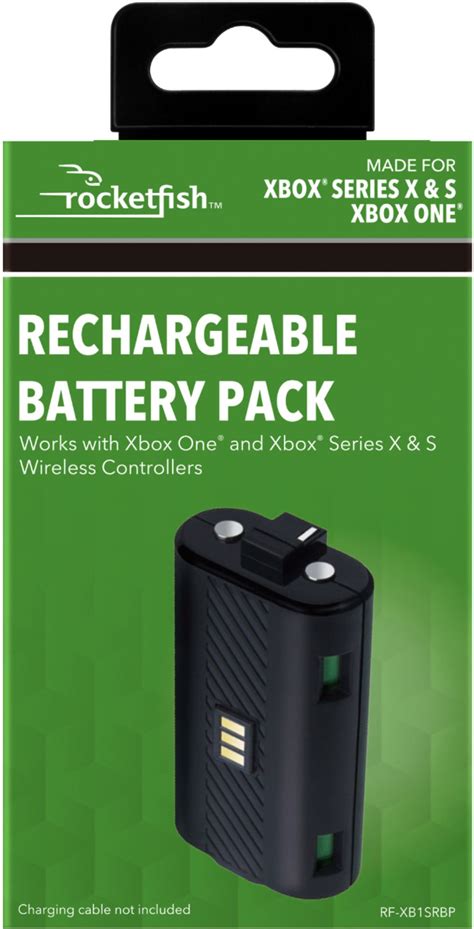 powera rechargeable battery pack for xbox series x s battery cover