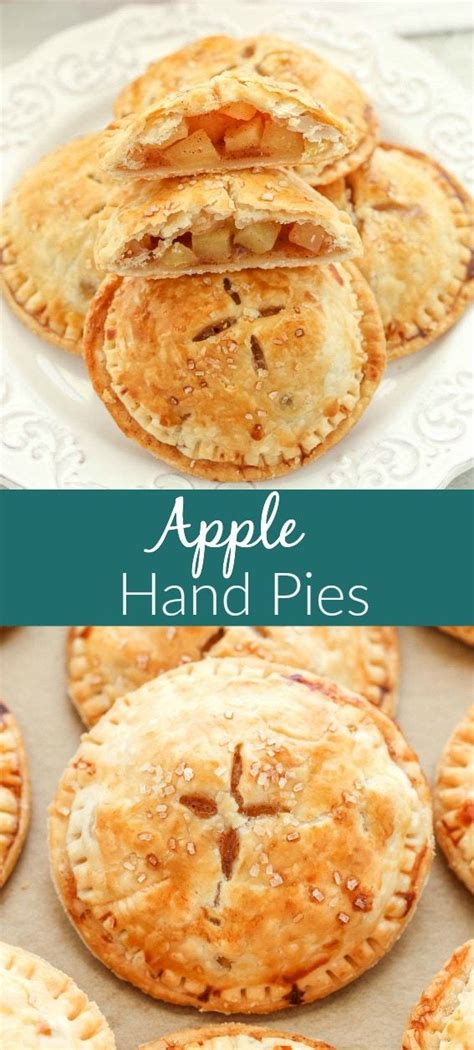 These Apple Hand Pies Feature A Sweet Apple Pie Filling Inside A