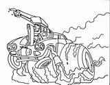 Rat Fink Coloring Pages Template sketch template