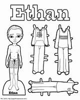 Ethan Boy Paperthinpersonas Puppets sketch template