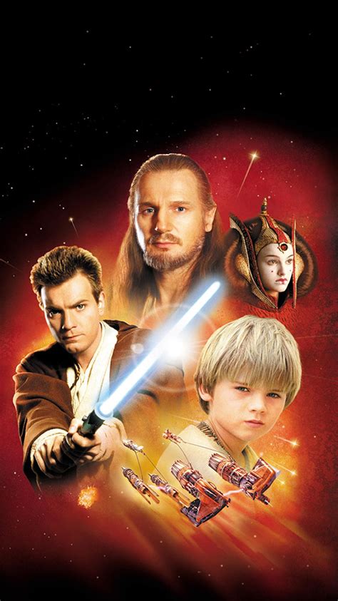 Star Wars Episode I The Phantom Menace 1999 Phone Wallpaper