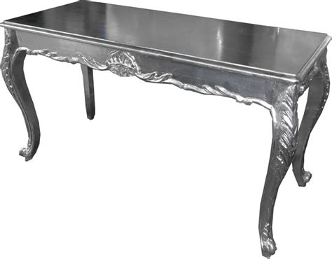 casa padrino baroque table silver    cm dining table furniture dining console table