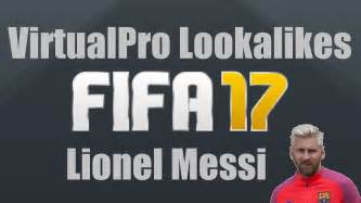 Fifa 17 Lionel Messi Blonde Hair And Beard Virtual Pro