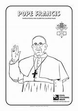 Coloring Pope Francis Pages Cool Print Famous People Others Activities Printable sketch template