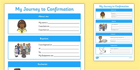 confirmation journal confirmation resources twinkl