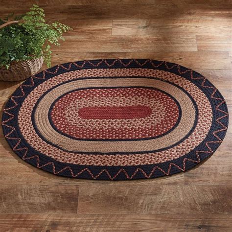 park designs folk art braided oval rug    amazoncouk
