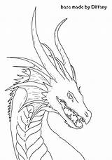 Dragon Base Deviantart sketch template