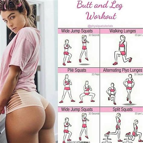 Booty And Leg Exercises Guide