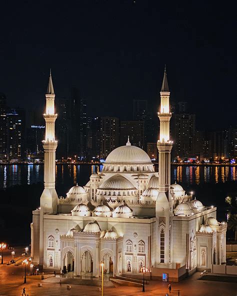 al noor mosque sharjah united arab emirates rarchitectureporn