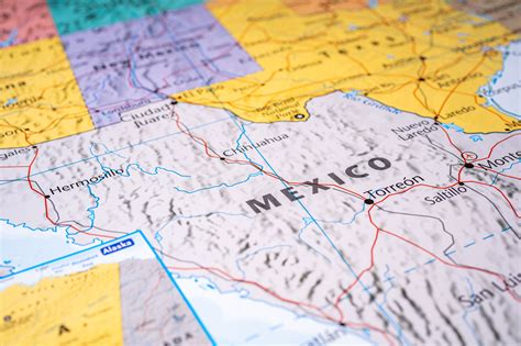 northern mexico maps history  culture