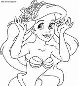 Coloring Mermaid Pages Printable Print Kids Color Related Posts sketch template