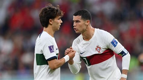 joao felix reveals cristiano ronaldos reaction   benched  portugal   world cup