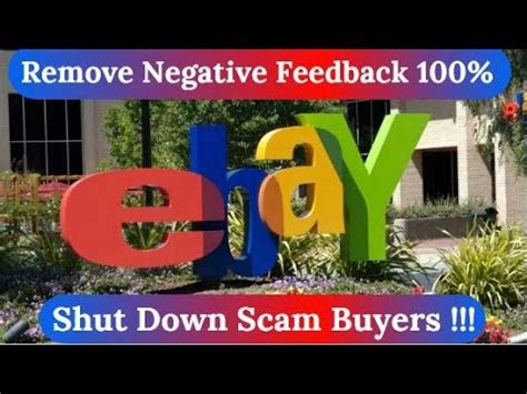 remove negative feedback  ebay ebay negative feedback hack