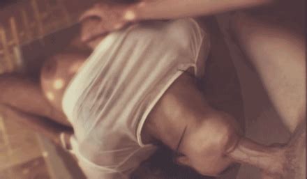 Deep reverse blowjob