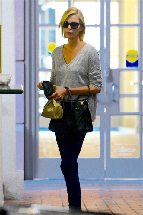 Charlize Theron Leaves Doctors Office In Beverly Hills 09