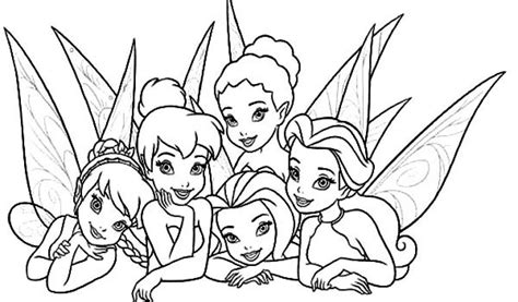 disney fairies coloring pages silvermist  getdrawings