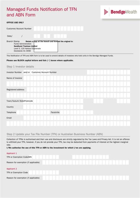 top  abn form templates      format