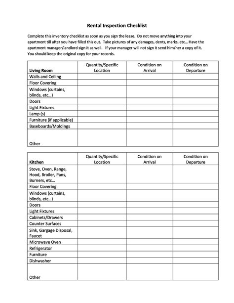 commercial kitchen inspection checklist dandk organizer