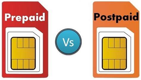 difference  prepaid  postpaid connection  comparison