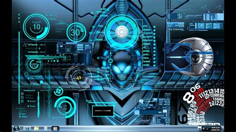 alienware skins  themes