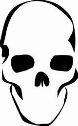 Skull Stencil Stencils Printable Template Simple Skulls Cliparts Designs Templates Clipart Easy Cool Graffiti Airbrush Pattern Patterns Print Dead Clipartbest sketch template