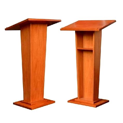 wooden podium stand  rs piece wooden podium wood lectern