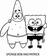 Spongebob Patrick Coloring Pages Bob Sponge Squarepants Printable Sunger Easy Drawing Birthday Color Cartoon Drawings Print Simple Colouring Wecoloringpage Sheets sketch template